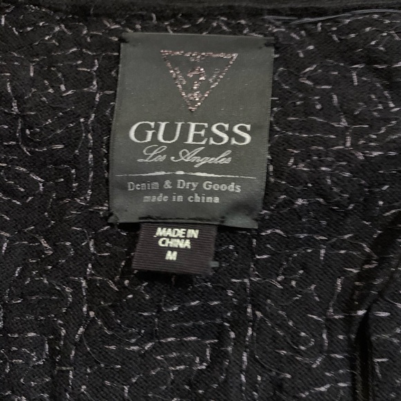 Guess Zip Up Sequined Cardigan - Picture 2 of 4